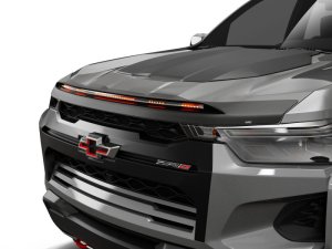 Chevrolet Colorado Hood Deflector - Husky Liners - Aeroskin Lightshield PRO - Matte Black - `23-`26